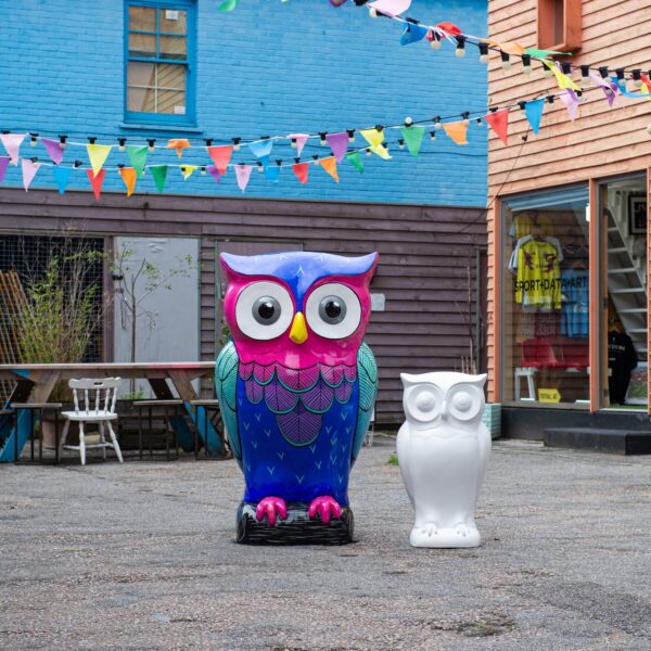 old sculptures at the big fun art adventure