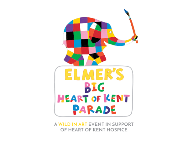 elmer's big heart of kent parade, a wild in art event in support of the heart of kent hospice